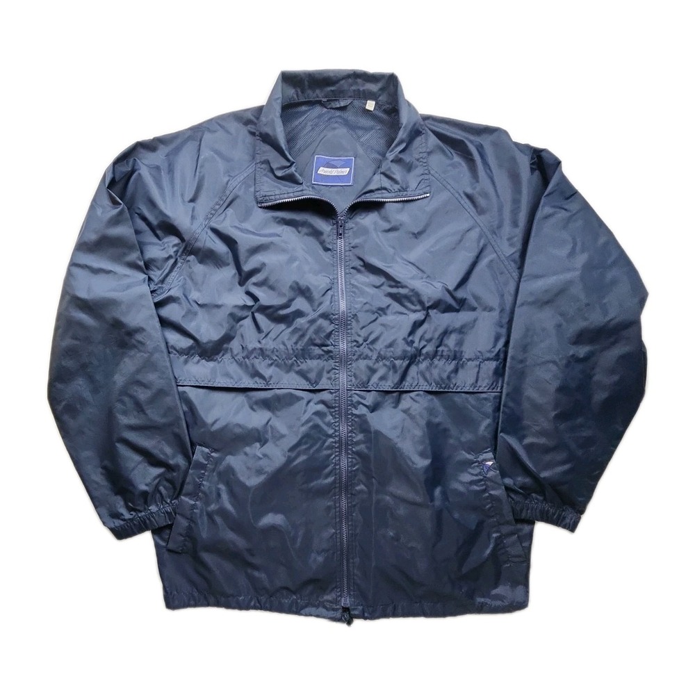 VTG NWOT Arnold Palmer Windbreaker Rain Jacket Men's 2XLTall Navy Full-Zip Rare